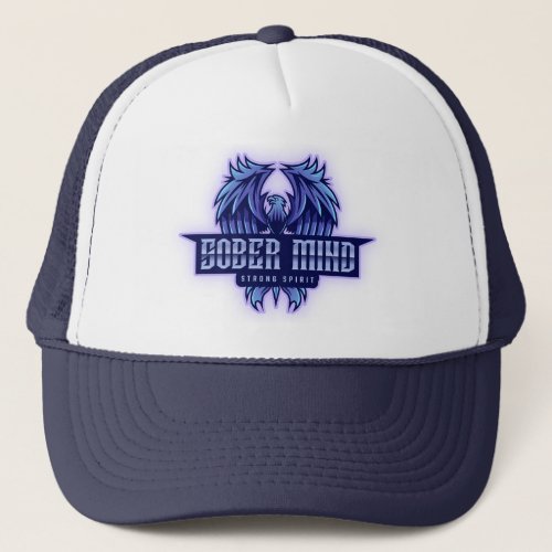 Sober Mind Strong Spirit Trucker Hat