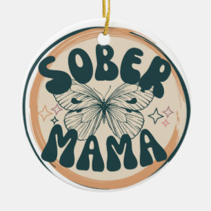 Sober mom ornaments