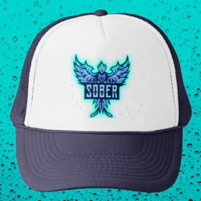 Sober Phoenix Soar Trucker Hat (Creator Uploaded)