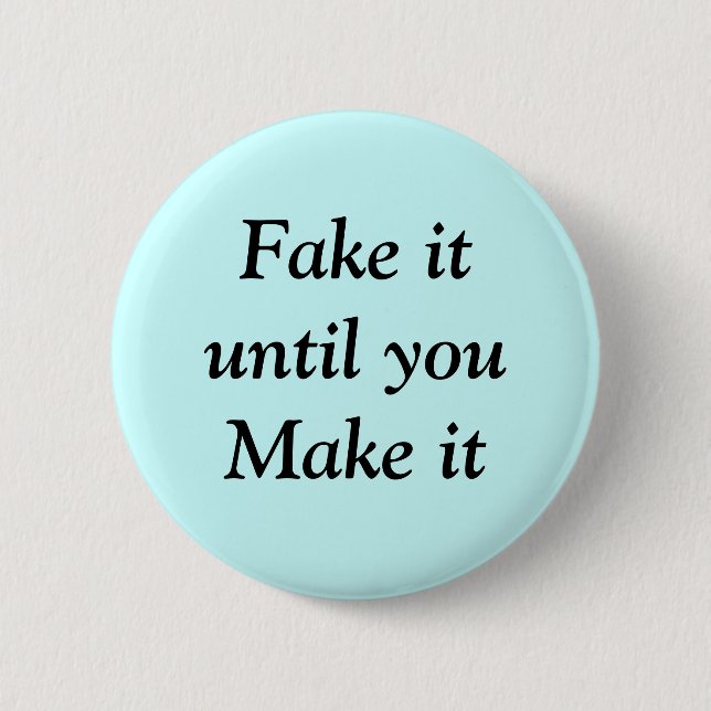sober pinback button (Front)