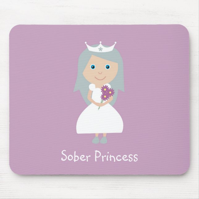 Sober Princess mouse mat (Front)