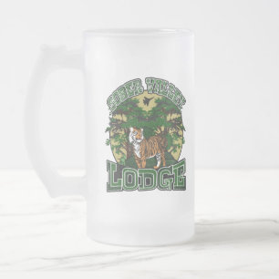 Sober Valley Lodge Frosted Glass Beer Mug