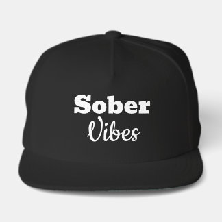 Sober Vibes – Motivational Sobriety Recovery Gift Snap Back Hat