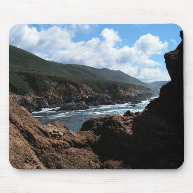 Soberanes Point, California Coastline Mouse Pad (Front)