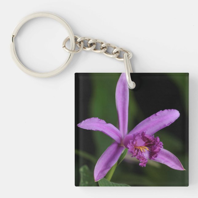 Sobralia Bouchei Keychain (Front)