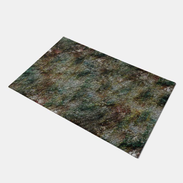Sobras de tinta spray da cabine de pintura doormat (Angled)