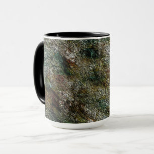 Sobras de tinta spray da cabine de pintura mug