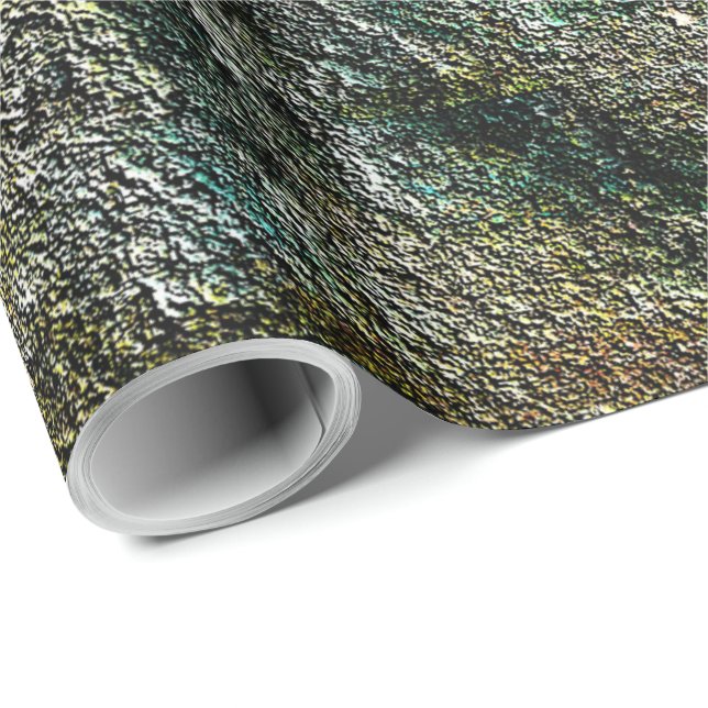 Sobras de tinta spray da cabine de pintura wrapping paper (Roll Corner)