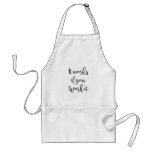 Sobriety 12 Step Recovery Quote Gift Clean Sober Adult Apron at Zazzle
