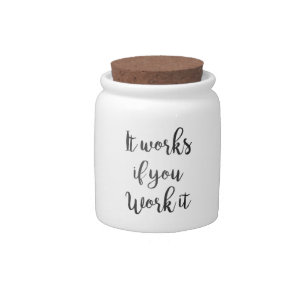 Sobriety 12 step recovery quote gift clean sober candy jar