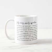Sobriety Affirmations Minimal