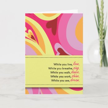 Sobriety Anniversary Card by ArtByJubee at Zazzle