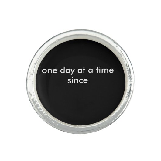 Sobriety Date Ring (Front)