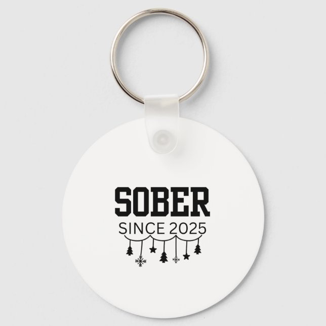 Sobriety Keychain (Front)