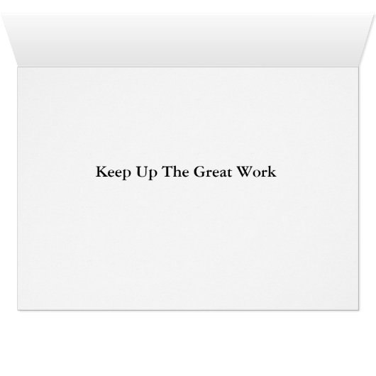 Sobriety support card (Inside Horizontal (Bottom))