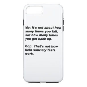 Sobriety Test iPhone 8 Plus/7 Plus Case