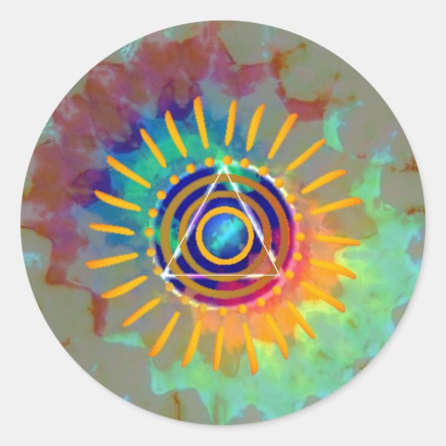 Sobrietyaustin.jpg Classic Round Sticker (Front)