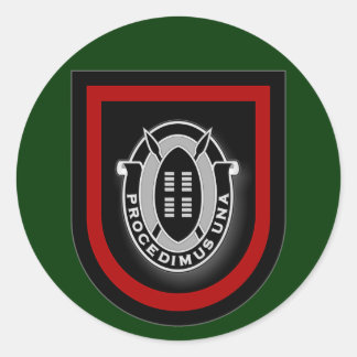 SOC Africa Flash s1 Classic Round Sticker