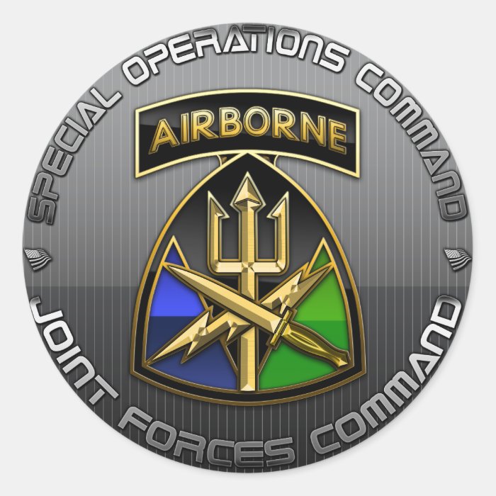 SOC Joint Forces Command CSIB+SSI Stickers