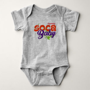 Soca Baby Typography Bodysuit