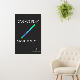 Soca Blues Recorder Foam Board