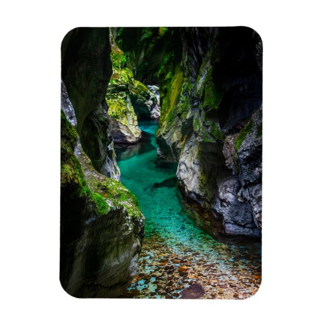 Soca gorge in Slovenia Magnet (Vertical)