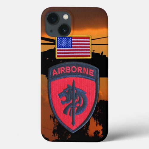 SOCAFRICA Special ops AFRICOM Veterans Vets Patch iPhone 13 Case