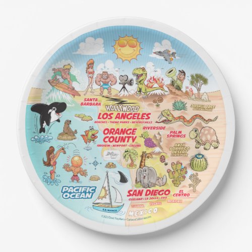 SoCal Beach Plate