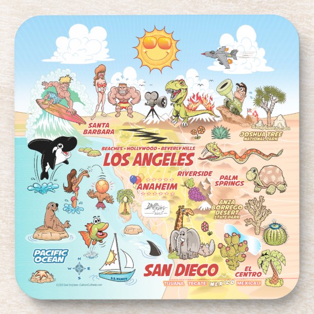 SoCal Beverage Coaster (Front)