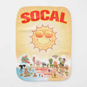 SoCal Burp Cloth