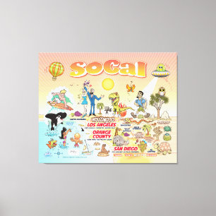 SoCal Canvas Print