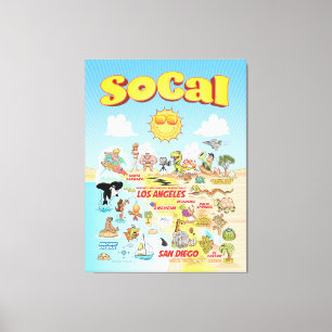 SoCal Canvas Print