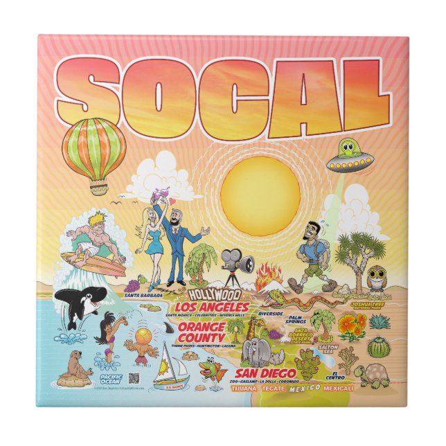 SoCal Ceramic Tile (Front)