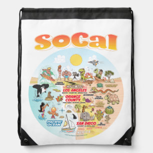 SoCal Drawstring Bag