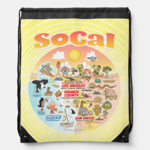 SoCal Drawstring Bag