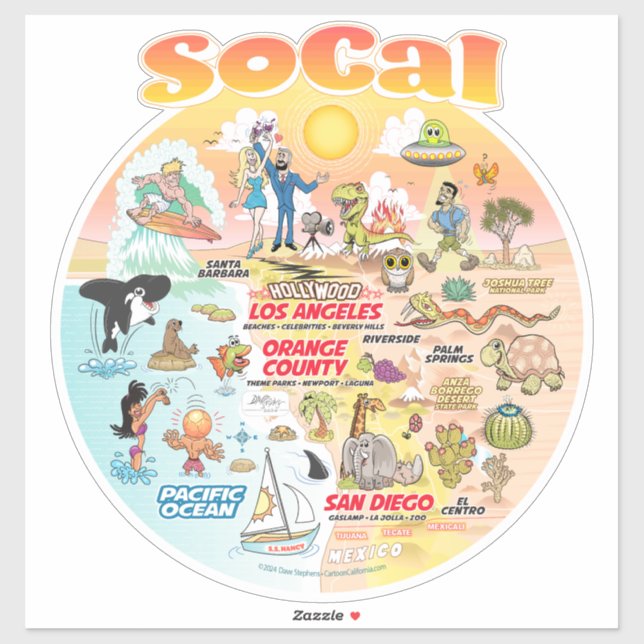 SoCal Dream Sticker (Sheet)