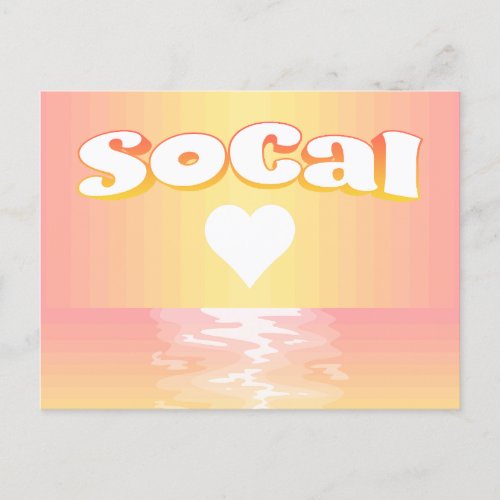 SoCal Love Postcard