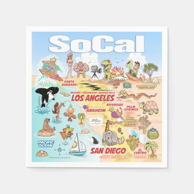 SoCal Napkins (Front)