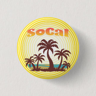 SoCal Palm Trees Button