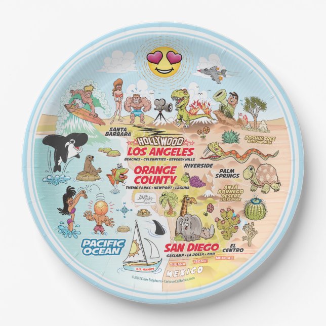 SoCal Paper Plates (Front)
