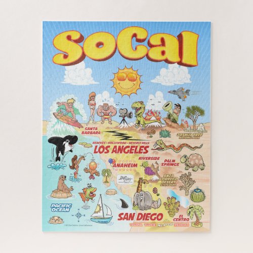 SoCal Paradise Jigsaw Puzzle