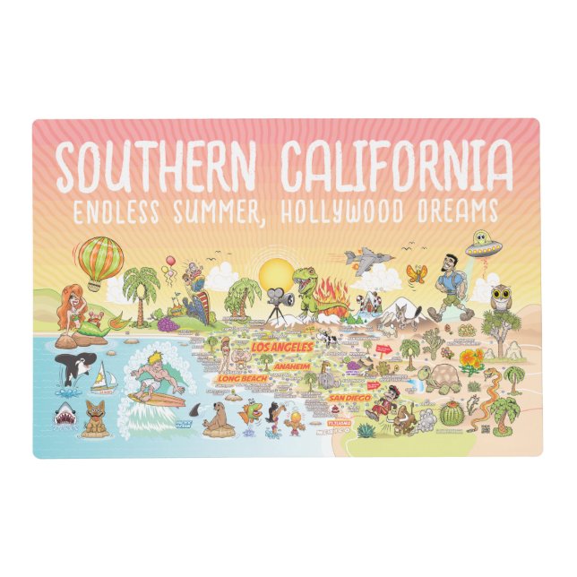 SoCal Placemat (Front)