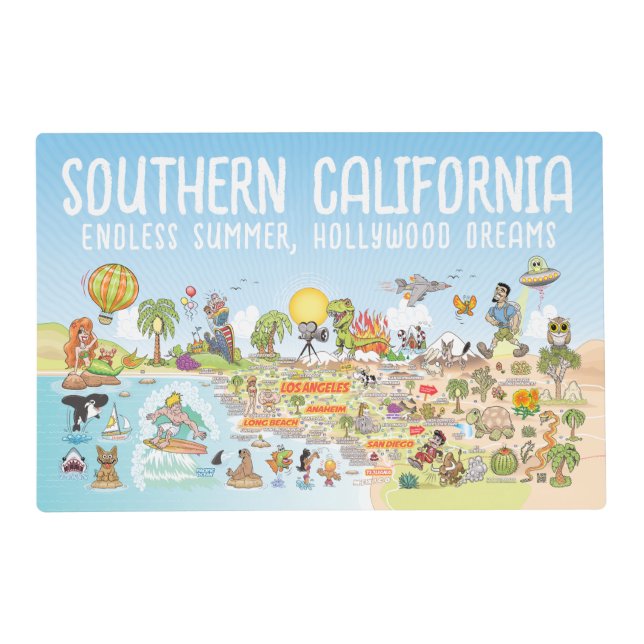 SoCal Placemat (Front)