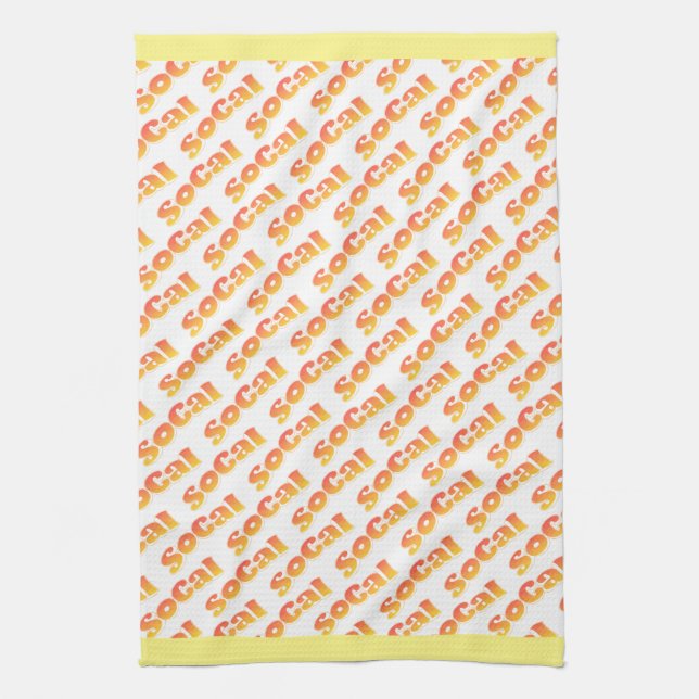 SoCal Rhythm Kitchen Towel (Vertical)