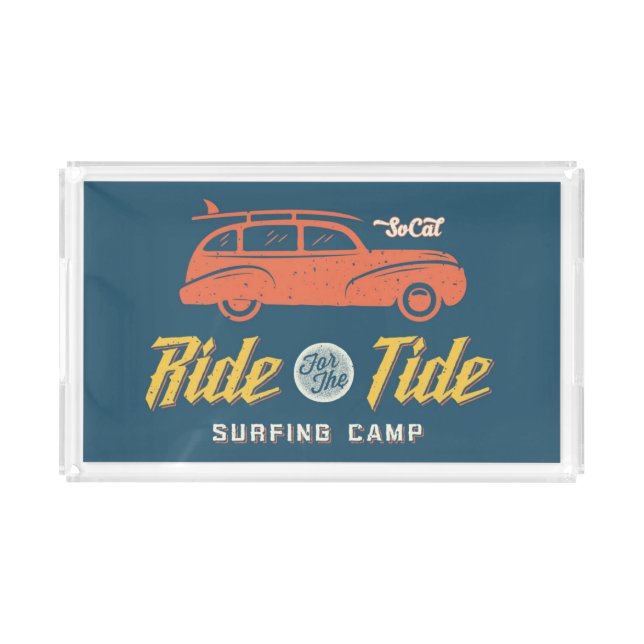 Socal Ride For The Tide Acrylic Tray (Front)