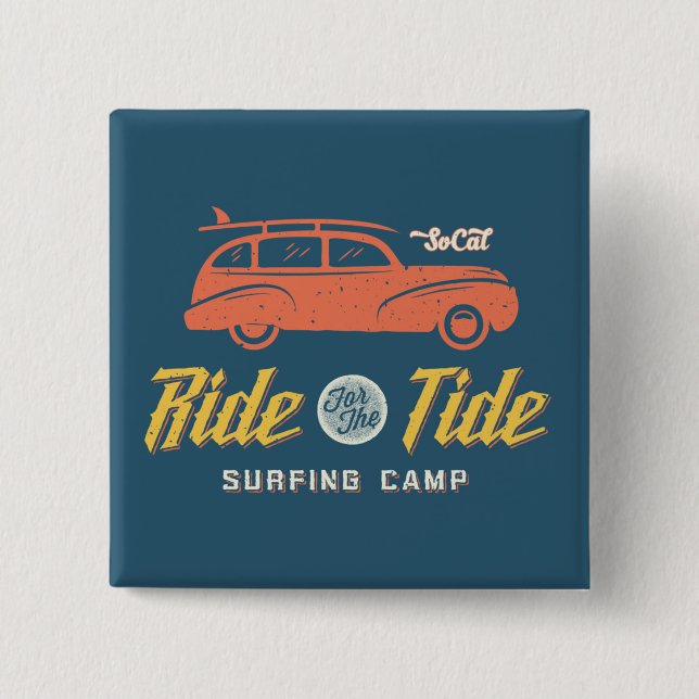 Socal Ride For The Tide Button (Front)