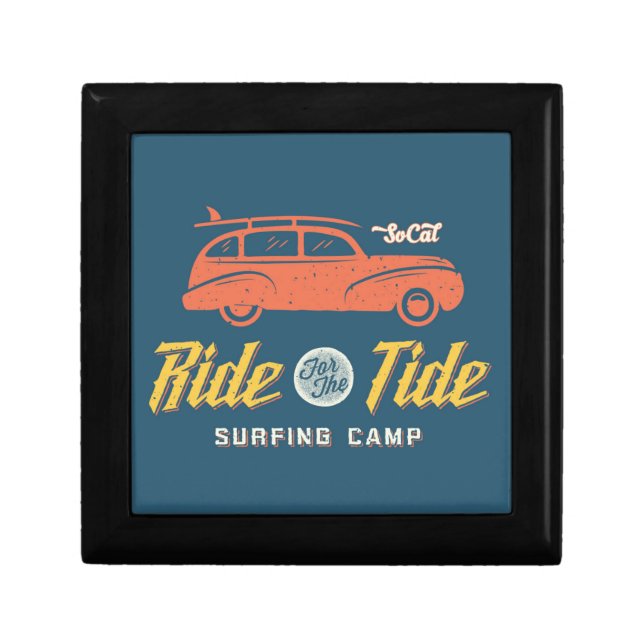 Socal Ride For The Tide Keepsake Box (Front)