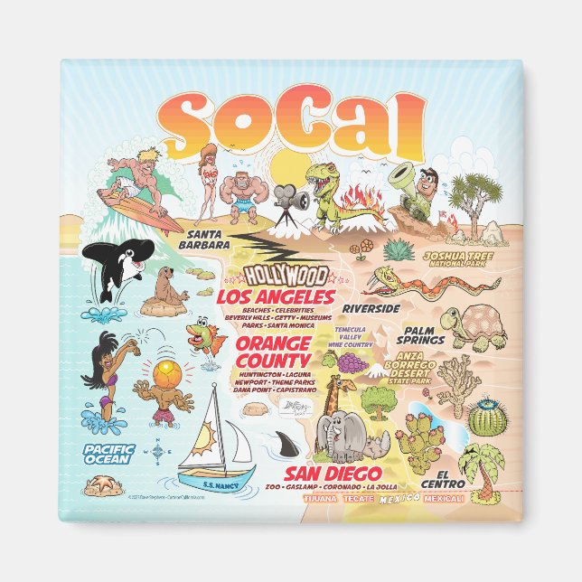 SoCal Scene Magnet (Front)