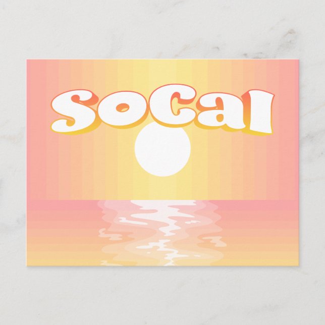 SoCal Setting Postcard (Front)