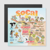 SoCal Souvenir Magnet (Front/Back)